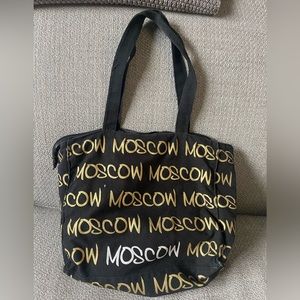 CANVAS TOTE with MOSCOW logo